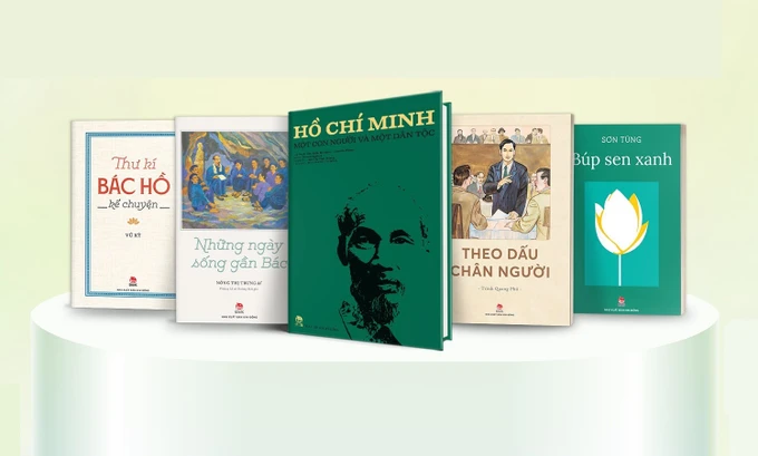 Các ấn phẩm được xuất bản nhân dịp kỷ niệm 135 năm Ngày sinh Chủ tịch Hồ Chí Minh