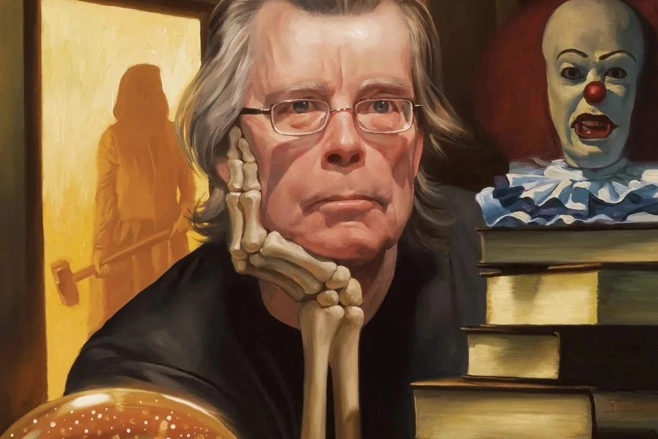 Stephen King được mệnh danh là "ông hoàng truyện kinh dị" nổi tiếng thế giới. Ảnh: WordPress.